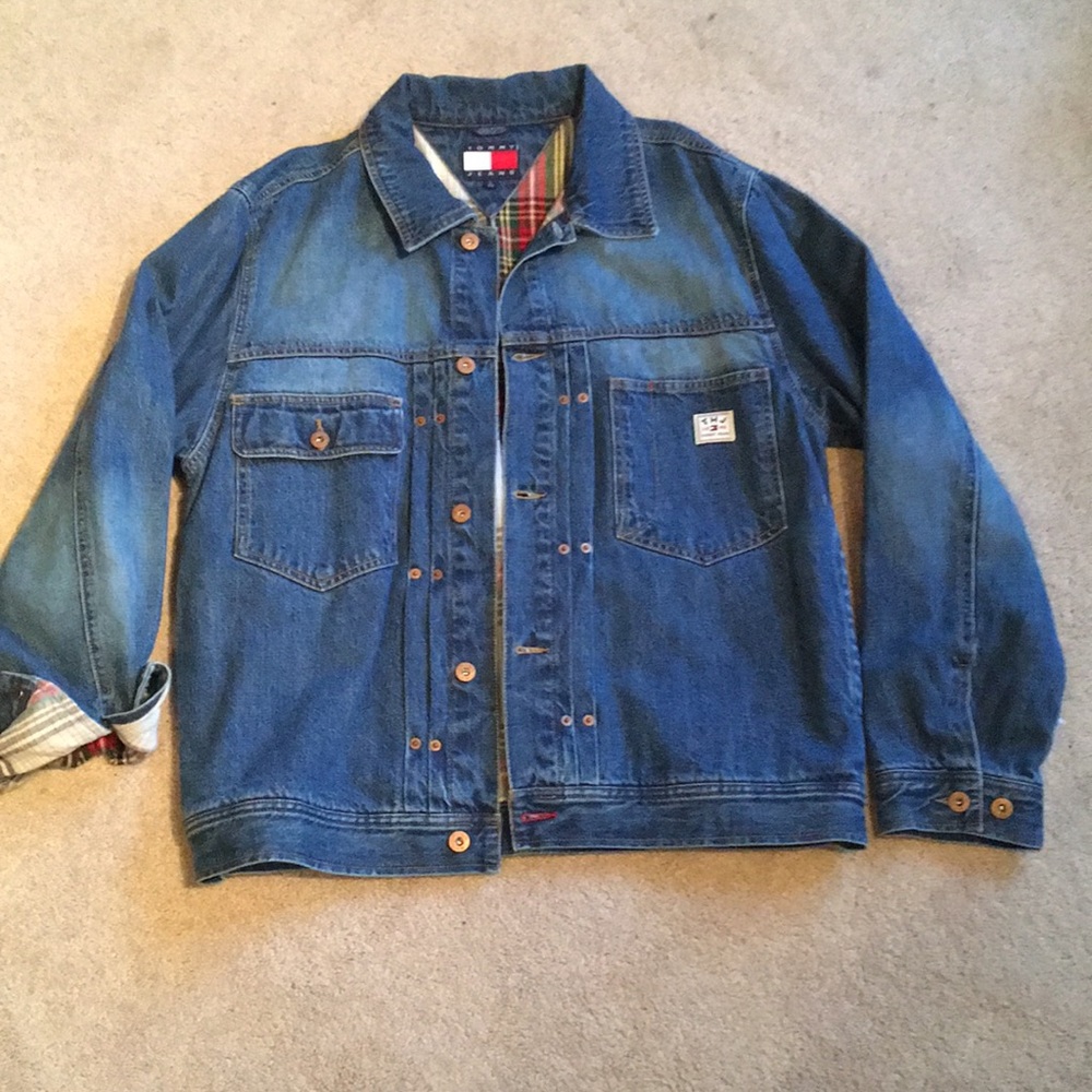 Autographed Tommy Hilfiger Lined Jean Jacket